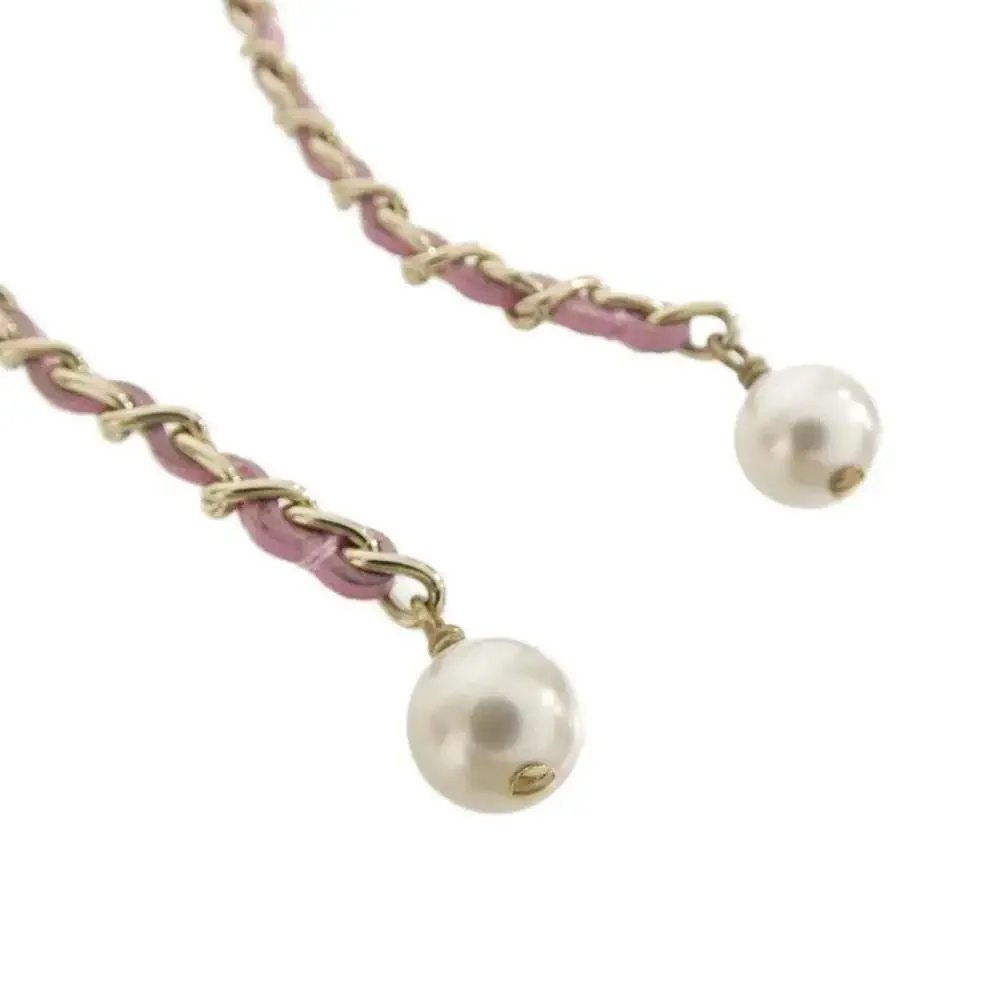 CHANEL Pink Earrings